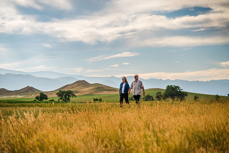 Photo of couple at The Havens at Sand Creek Ranch